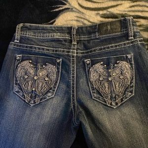 ZCO JEANS dark blue size 25 L33 only worn once